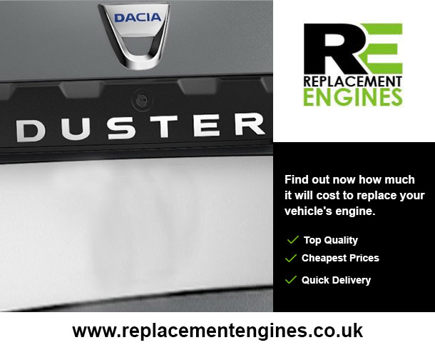 Reconditioned Dacia Duster Diesel engine for sale