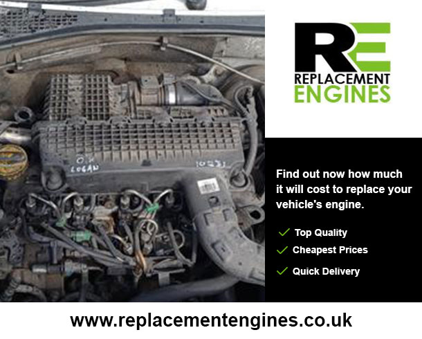 Reconditioned Dacia Logan Express Petrol engine for sale