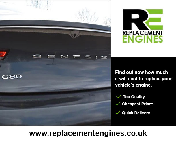 Reconditioned Genesis G80 Diesel engine for sale