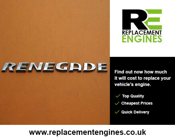 Reconditioned Jeep Renegade Van Diesel engine for sale