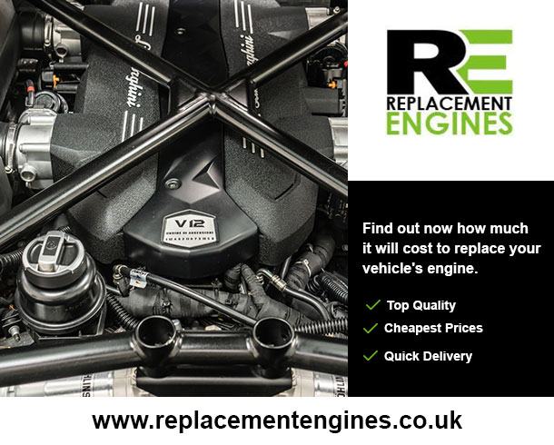 Reconditioned Lamborghini Aventador Targa Petrol engine for sale